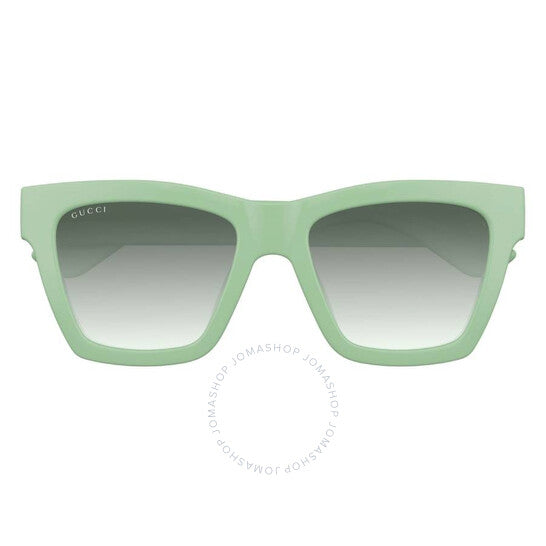 Gucci, Grey Gradient Cat Eye Ladies Sunglasses