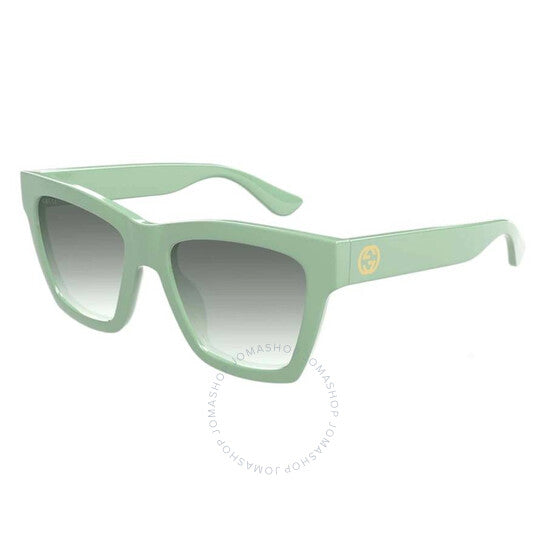 Gucci, Grey Gradient Cat Eye Ladies Sunglasses