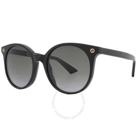 Gucci, Grey Gradient Round Ladies Sunglasses
