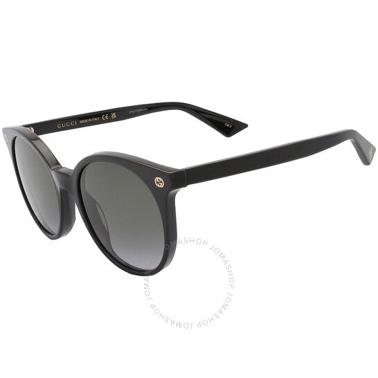 Gucci, Grey Gradient Round Ladies Sunglasses
