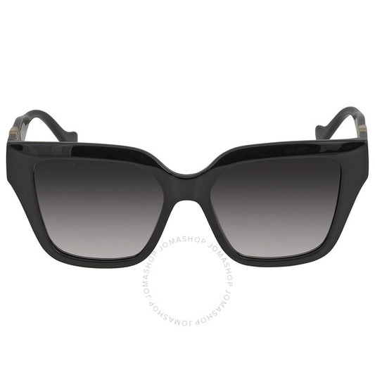Gucci, Grey Gradient Square Ladies Sunglasses