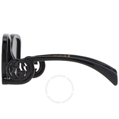 نظارات شمسية نسائية مربعة رمادية متدرجة من جوتشي