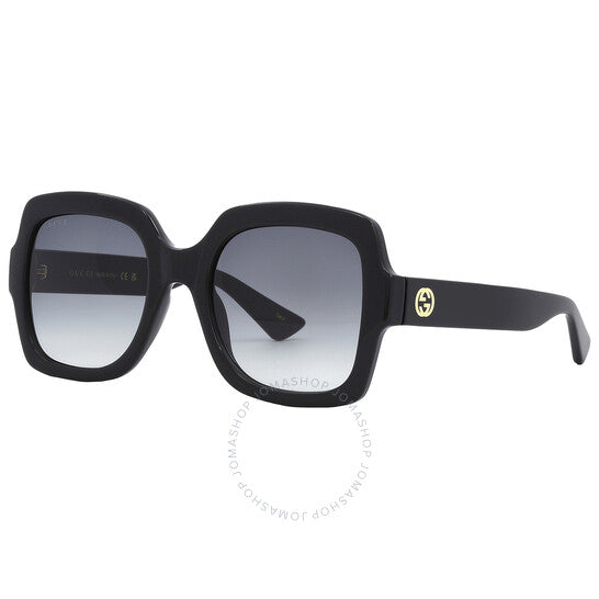 Gucci, Grey Gradient Square Ladies Sunglasses