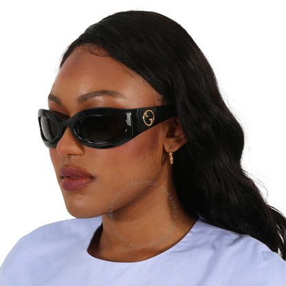 Gucci, Grey Mask Ladies Sunglasses