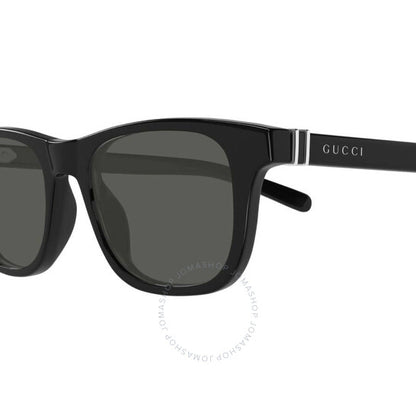 نظارات شمسية رجالية مربعة رمادية من جوتشي