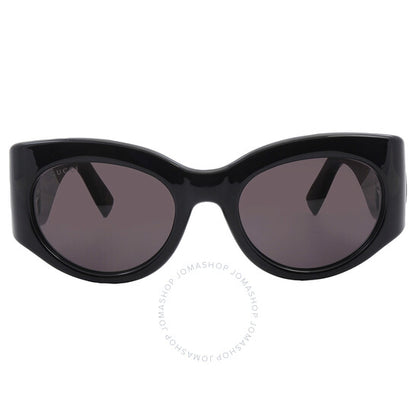 Gucci, Grey Oval Ladies Sunglasses