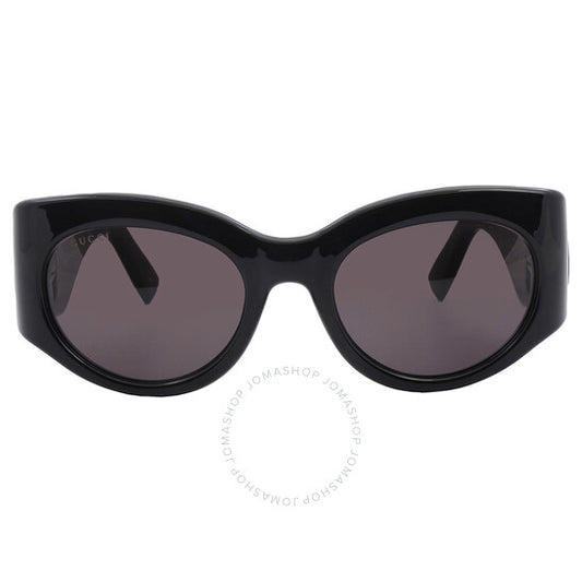 Gucci, Grey Oval Ladies Sunglasses