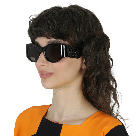 Gucci, Grey Oval Ladies Sunglasses