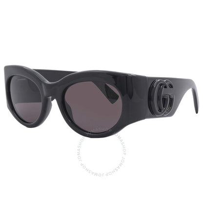 Gucci, Grey Oval Ladies Sunglasses