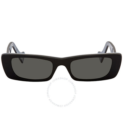 Gucci, Grey Rectangular Ladies Sunglasses