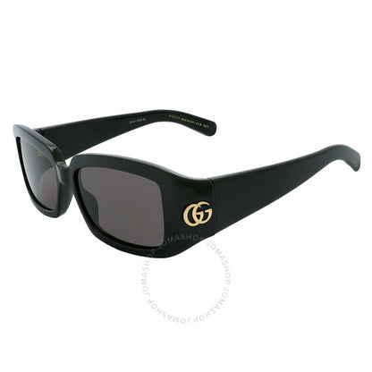 Gucci, Grey Rectangular Ladies Sunglasses