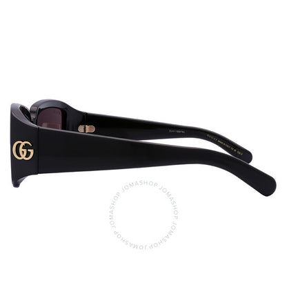 Gucci, Grey Rectangular Ladies Sunglasses