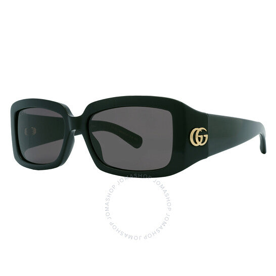 Gucci, Grey Rectangular Ladies Sunglasses