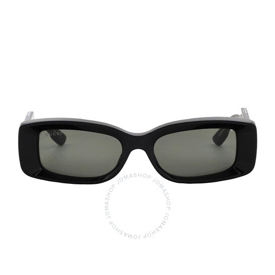 Gucci, Grey Rectangular Ladies Sunglasses