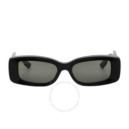 Gucci, Grey Rectangular Ladies Sunglasses
