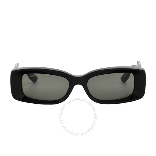 Gucci, Grey Rectangular Ladies Sunglasses