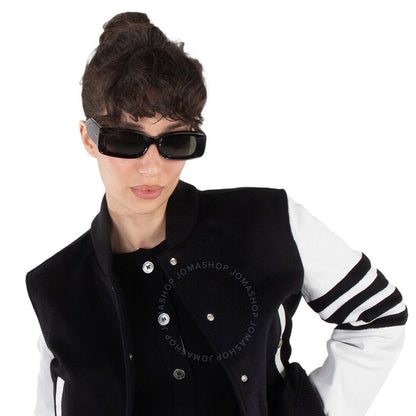 Gucci, Grey Rectangular Ladies Sunglasses