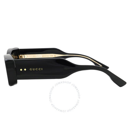 Gucci, Grey Rectangular Ladies Sunglasses