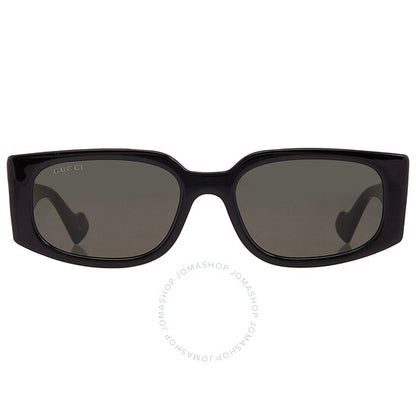 Gucci, Grey Rectangular Ladies Sunglasses