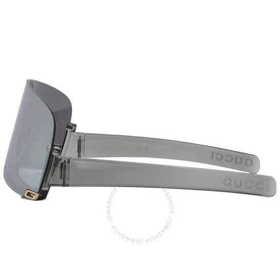 نظارات شمسية نسائية من غوتشي، درع رمادي