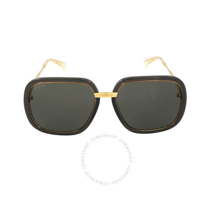 Gucci, Grey Square Ladies Sunglasses