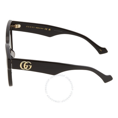 نظارات شمسية مربعة رمادية للنساء من غوتشي