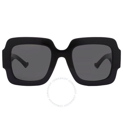 Gucci, Grey Square Ladies Sunglasses