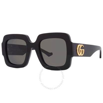 Gucci, Grey Square Ladies Sunglasses