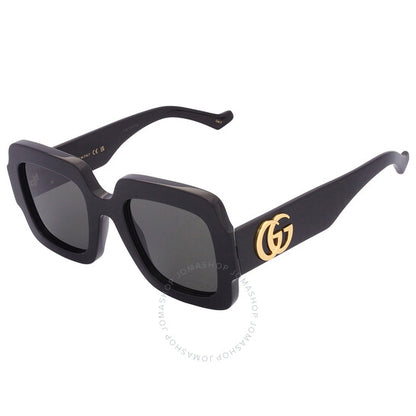 Gucci, Grey Square Ladies Sunglasses