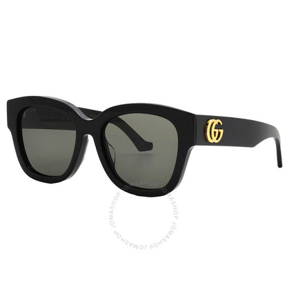 Gucci, Grey Square Ladies Sunglasses