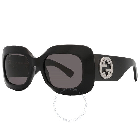 Gucci, Grey Square Ladies Sunglasses