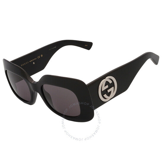 Gucci, Grey Square Ladies Sunglasses
