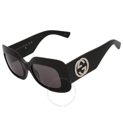 Gucci, Grey Square Ladies Sunglasses