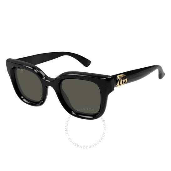 Gucci, Grey Square Ladies Sunglasses