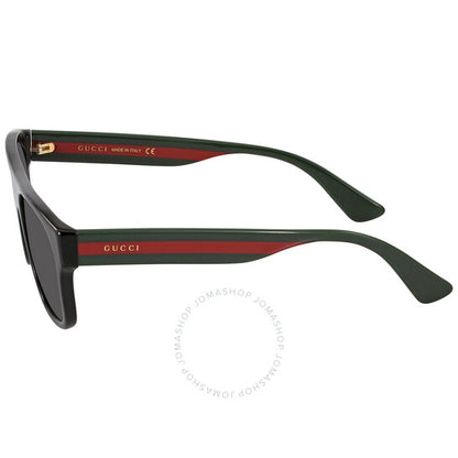 نظارات شمسية رجالية مربعة رمادية من جوتشي