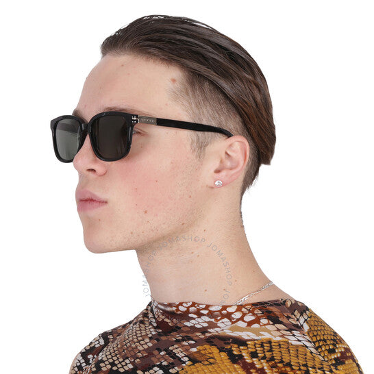 نظارات شمسية رجالية مربعة رمادية من جوتشي