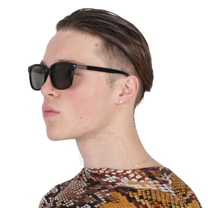 نظارات شمسية رجالية مربعة رمادية من جوتشي