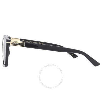 نظارات شمسية رجالية مربعة رمادية من جوتشي