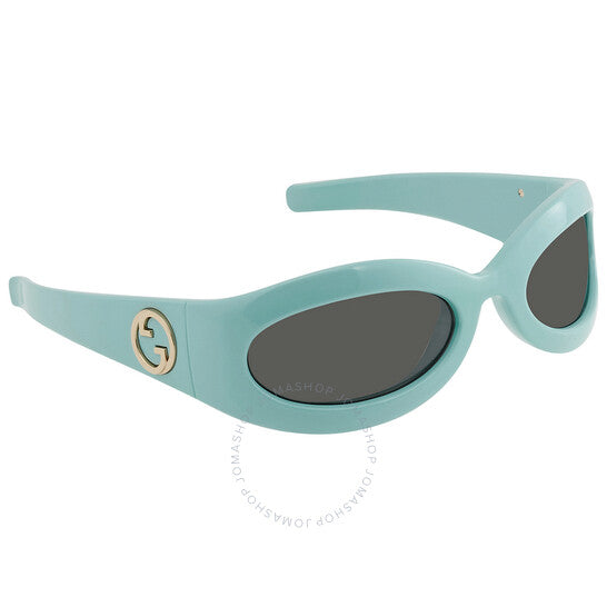 Gucci, Grey Wrap Ladies Sunglasses