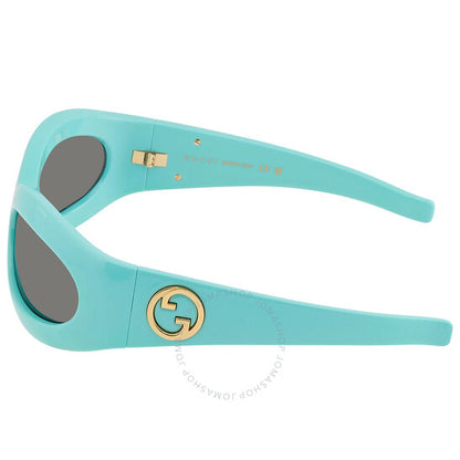 Gucci, Grey Wrap Ladies Sunglasses
