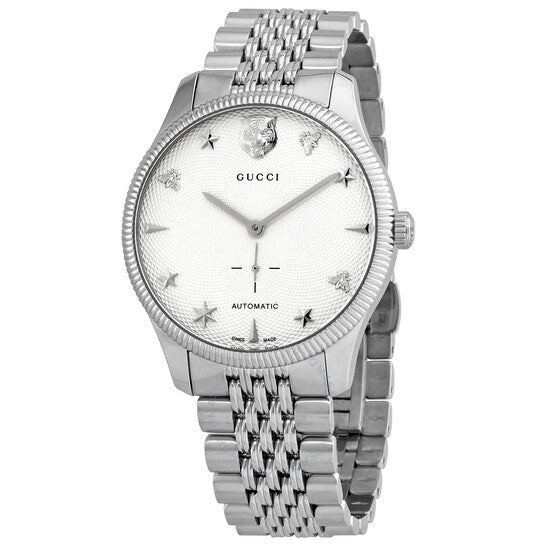 Gucci, G-Timeless Automatic Silver Dial Men's Watch