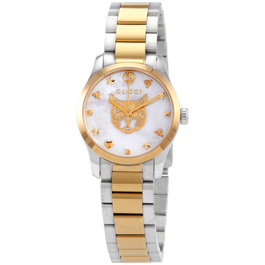 Gucci, G-Timeless Quartz Mother of Pearl Dial Ladies Watch