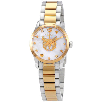 Gucci, G-Timeless Quartz Mother of Pearl Dial Ladies Watch
