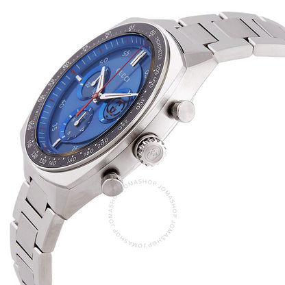 Gucci, Interlocking G Chronograph Quartz Blue Dial Men's Watch