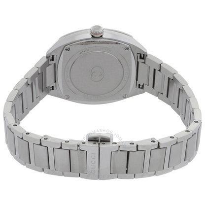 Gucci, Interlocking G Quartz Diamond Silver Dial Ladies Watch