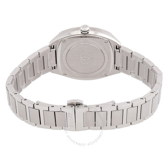 ساعة غوتشي النسائية، كوارتز متشابك G، مينا وردية