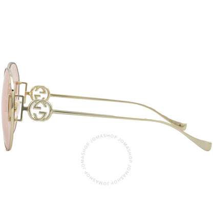 Gucci, Pink Round Ladies Sunglasses