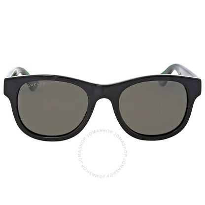 Gucci, Polarized Grey Square Men's Sunglasses GG0003S 006 52