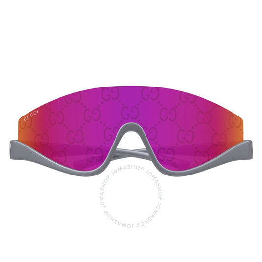 نظارات شمسية نسائية من غوتشي، بشعار أحمر