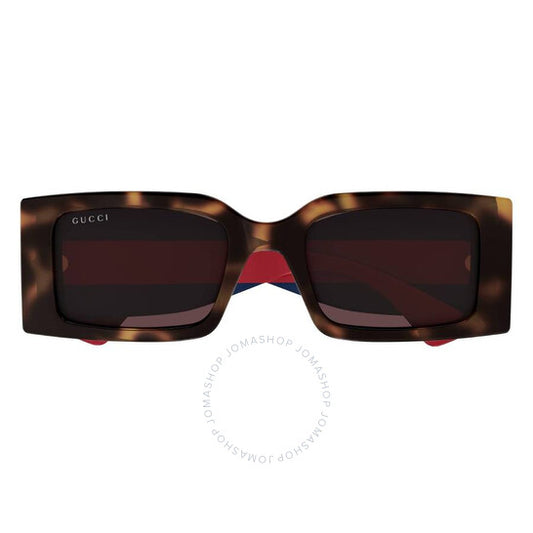 غوتشي، نظارة شمسية نسائية مستطيلة حمراء